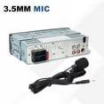 thumbnail image 5 of Uxcell Car Stereo Microphone, 3.5mm Straight 2-Pole Car Radio Microphone External Mic Replacement with 9.8ft Cable Plug for Vehicle Head Unit Enabled Audio Stereo Radio Receiver GPS DVD, 5 of 6