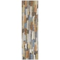thumbnail image 2 of Addison Rugs Chantille Indoor/Outdoor Transitional Stripes Chocolate Machine Washable Runner Rug, 2'3" x 7'6", 2 of 8