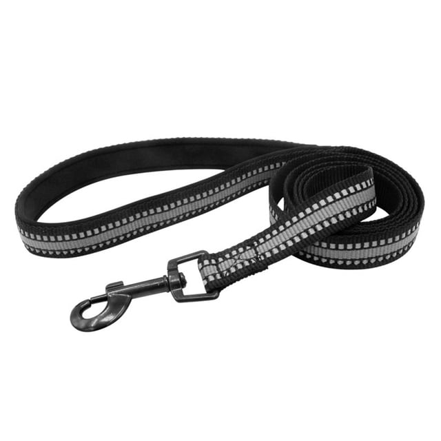 Correa de perro reflectante, correa de estilo tradicional con gancho de collar fácil de usar Adepaton Correas y Collares para Perros