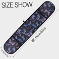 thumbnail image 3 of Dailycode Double Sided Oven Mitt with Loop Heat Resistant Kitchen Long Potholders 7" x 35" Beautiful Watercolor Butterflies, 3 of 6