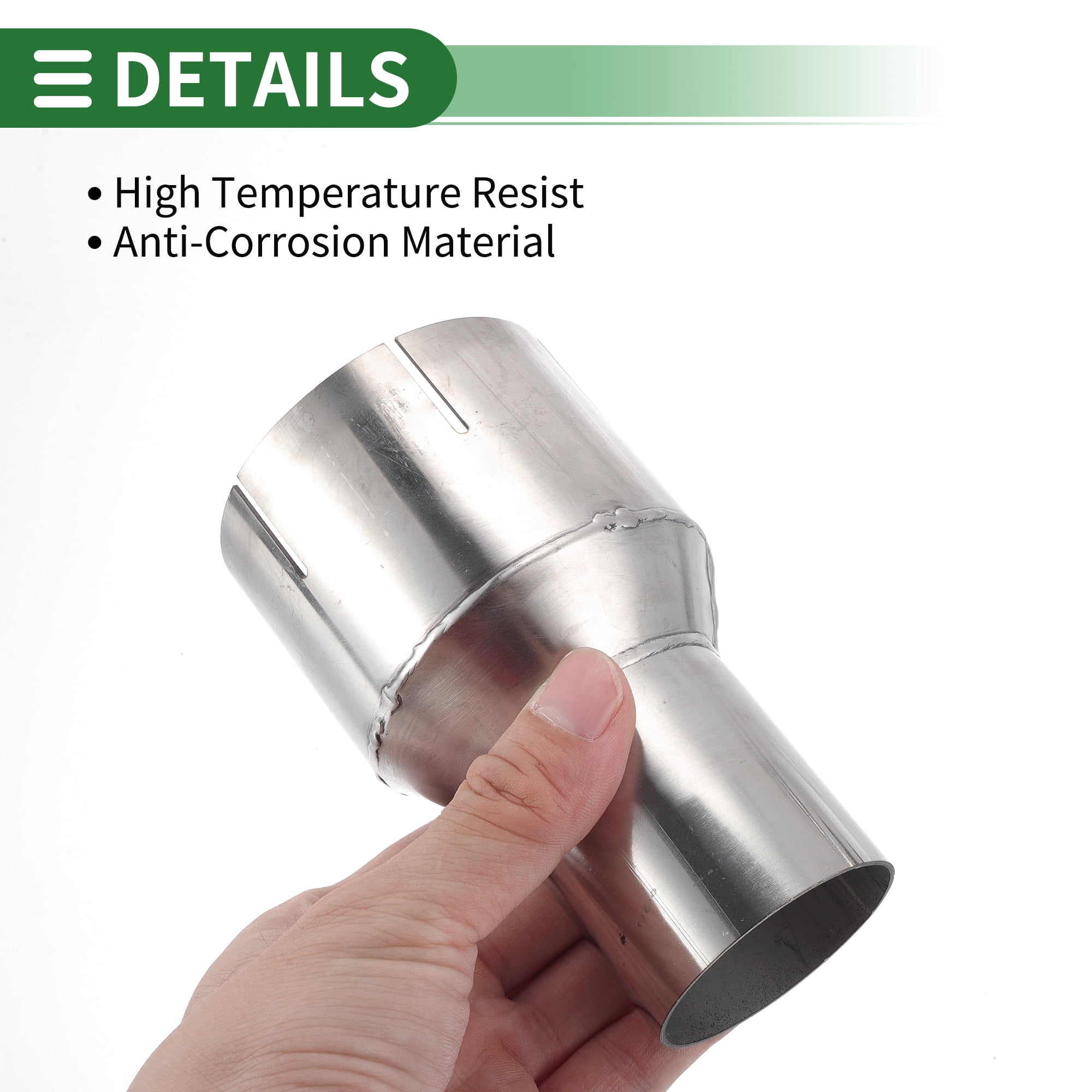 Unique Bargains Easy Use Mandrel Exhaust Bend Elbow Concentric Reducer 2"OD to 3"OD