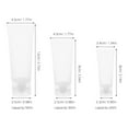 thumbnail image 2 of OULII 30pcs Empty Toothpaste Tubes White PE Squeeze Tube Travel Friendly for Everyday Use, 2 of 8