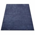 thumbnail image 3 of Rugsotic Carpets Hand Knotted Wool Area Rug 4'6''x6'6'' Blue Contemporary Rectangle Indoor Rug for Living Room, Bedroom Antimicrobial L00109, 3 of 4