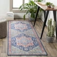 thumbnail image 6 of Mark&Day Area Rugs, 8x10 Maasdriel Traditional Navy Area Rug, Blue White Carpet for Living Room, Bedroom or Kitchen (7'6" x 9'6"), 6 of 11