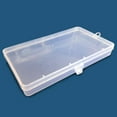 thumbnail image 2 of UDIYO Plastic Clear Parts Box Pill Cosmetic Nail Jewelry Beads Case Storage Container, 2 of 7