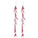 thumbnail image 1 of 2Pcs Hanging Fake Peppers Artificial Chili Strings Pepper Pendants Farmhouse Decor, 1 of 2