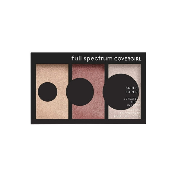 Paleta para mejillas COVERGIRL Full Spectrum Sculpt Expert Bronze