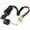 Brown, variant on 1pcs 2/4 Wires Pins Ignition Start Switch Lock Key for ATV Go Kart Scooter Motorcycle ETC
