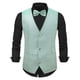 thumbnail image 1 of pstuiky Camiseta sin mangas para hombre, Blusa sin mangas con cuello en V, botones y pajarita con bolsillos estampados a la moda para hombre Tops elegantes para mujer xl, 1 of 3