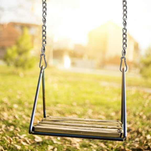 Phenofice Long Strip 2Pcs 77x3cm Hanging Chain 304 Stainless Steel for Outdoor Use and Hammocks