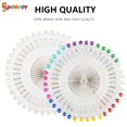 thumbnail image 5 of Spencer 480-Pieces Multicolor Straight Pins Sewing Pins with Pearlized Round Ball Head for Sewing Quilting Dress Wedding Christmas Craft Decoration "Mixed-color", 5 of 10