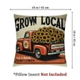 thumbnail image 4 of nygtbtfer Throw Pillow Covers Linen Cushion Cover Decorative Pillow Case for Home Car Couch (Car), 4 of 7
