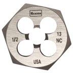DIE HEXAGON 5/8IN--18NF STEEL