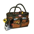 thumbnail image 2 of Bucket Boss Gatemouth Hopalong Tool Tote, in Brown, 60088, 2 of 4