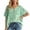 Light Green, variant on LiuXxxx Women's Boho Tunic Top Loose Fit Flowing Sleeve Casual Top Pink S