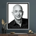 thumbnail image 2 of Jeff Bezos, Printed Canvas, Canvas Print, Printed Canvas Canvas, Jeff Bezos Art Canvas, Famous Printed, Portre Canvas Print, Famous Quote Canvas Poster, Canvas Wall Decor - Black Framed, 2 of 5