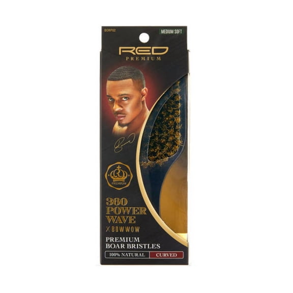 KISS - RPM POWER WAVE CLUB BOAR BRUSH (MEDIUM  SOFT)