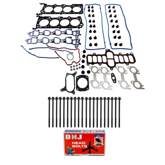 DNJ HGB4169 Cylinder Head Gasket Set Fits Cars & Trucks 01-02 Fitsd 4.6L SOHC 16V