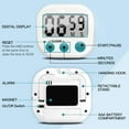thumbnail image 6 of 1Pack Small Digital Kitchen Timer Magnetic Back and ON/Off Switch,Minute Second Count Up Countdown, 6 of 7