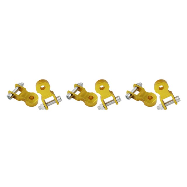 Decodeary Comfortable And Improved Grip Motorcycle Extension For CRF50 KLX110 TTR50 DRZ Gold 3Set