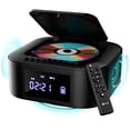 thumbnail image 1 of KLIM Boombox E1 - Reproductor de CD Sistema de Audio Portátil + Extra BASS con Subwoofer + Radio FM, CD MP3 Bluetooth AUX USB + Modo Alámbrico e Inalámbrico Batería Recargable + Mando a Distancia, 1 of 5