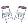 thumbnail image 3 of Disney Frozen Kids 3-Piece Activity Table and Chair Set, Purple, 3 of 9