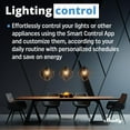 thumbnail image 3 of Shelly 1 Mini Gen3 | WiFi & Bluetooth Smart Switch Relay 1 Channel 8A | Home Automation | Compatible with Alexa & Google Home | iOS Android App | No Hub Required | Dry Contacts, 3 of 4