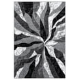 thumbnail image 3 of Planet Rugs Dima Modern Abstract Area Rug, Loomed, Gray Swirl, Stain Resistant, 5' x 7', 3 of 11