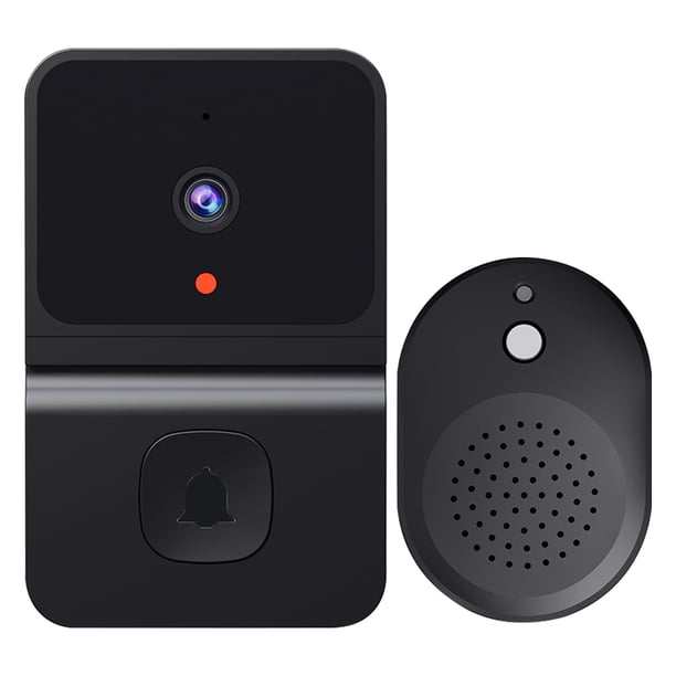 Inicio Timbre 2.4GHz WiFi Timbre Cámara IR Visión nocturna RF 433MHZ Ding Dong HD Hugtrwg Para estrenar