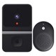 thumbnail image 1 of Inicio Timbre 2.4GHz WiFi Timbre Cámara IR Visión nocturna RF 433MHZ Ding Dong HD Hugtrwg Para estrenar, 1 of 7