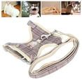thumbnail image 4 of Cat Harness And Leash, Kitten Adjustable Small Large Lightweight Soft Vest Cat Harness Escape Proof Kitten Harness And Leash Set Breathable Cat Vest for, 4 of 7