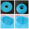 thumbnail image 3 of Namzi-b Paper Lanterns Decorative, Hanging Paper Lanterns Lanterns Indoor Outdoor for Home Lamps，Party,Event Decoration（blue，10pcs）, 3 of 4
