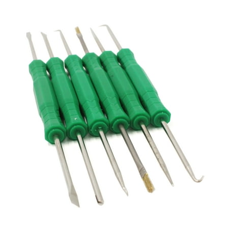 

6x/Set Circuit Board Welding Auxiliary Repair Tool Double-head Solder Iron Assist Disassembly Tool for Electronic Repair