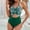 Green bathing suits for women, variant on Wycnly Womens Swimsuits Juniors Swimsuit for Women Juniors Swimsuit One Piece Swimsuit Summer Beach Leaves Print Hollow out Strap Tummy Control Swim Suits Women's Swimsuits
