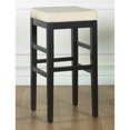 thumbnail image 3 of Armen Living Sonata Tabouret de Bar Carré Sans Dossier 30 Pouces en Rouge-Noir, 3 of 10