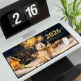 thumbnail image 3 of Samoyed Happy New Year 2026 with Fireworks on New Year's Eve Desk Mat Full Keyboard Mouse Pad Siberian Sammy Dog Lover Large Mousepad - 12022, 3 of 5