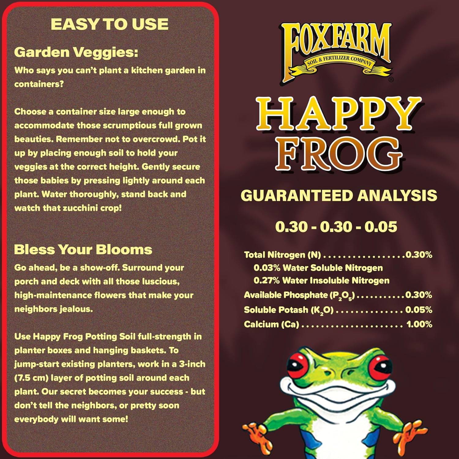 Happy Frog Potting soil, 2 cubic feet - suitable for indoor/outdoor potted plants
