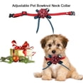 thumbnail image 2 of Collar de cuello de flor con lazo para mascotas, correa ajustable, collares con lazo para perros, gatos y cachorros (rojo M), 2 of 8
