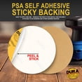 thumbnail image 3 of Dura-Gold Premium 8" Gold PSA Sanding Discs - 40 Grit (Box of 10) - Self Adhesive Stickyback Sandpaper for DA Sander, Finishing Coarse-Cut Abrasive - Sand Auto Car Paint, Woodworking Wood, Metal, 3 of 7