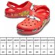 thumbnail image 4 of UNISEX Crocs Classic Clogs Lightning McQueen Bil Hål Skor Tofflor 100% Ny-Perfekt red, 4 of 4