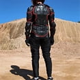 thumbnail image 4 of Graflsoa XL Red Motorcycle Armor Vest - Durable PE Shell & EVA Foam for Full Body Protection, Unisex Riding Gear for Motorcycling, Biking, Skateboarding & Skiing, 4 of 7