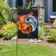 thumbnail image 5 of Symbol of Yin-Yang Water and Fire Garden Flag Double Sided House Flag for Outdoor Home, Personalized All Year Round Yard Decor 12 x 18 Inch, 5 of 6