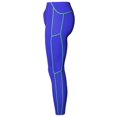 thumbnail image 4 of FashionOutfit Men's Athletic Compression Base Under Layer Fitness Mesh Insert Tight Pant, 4 of 5