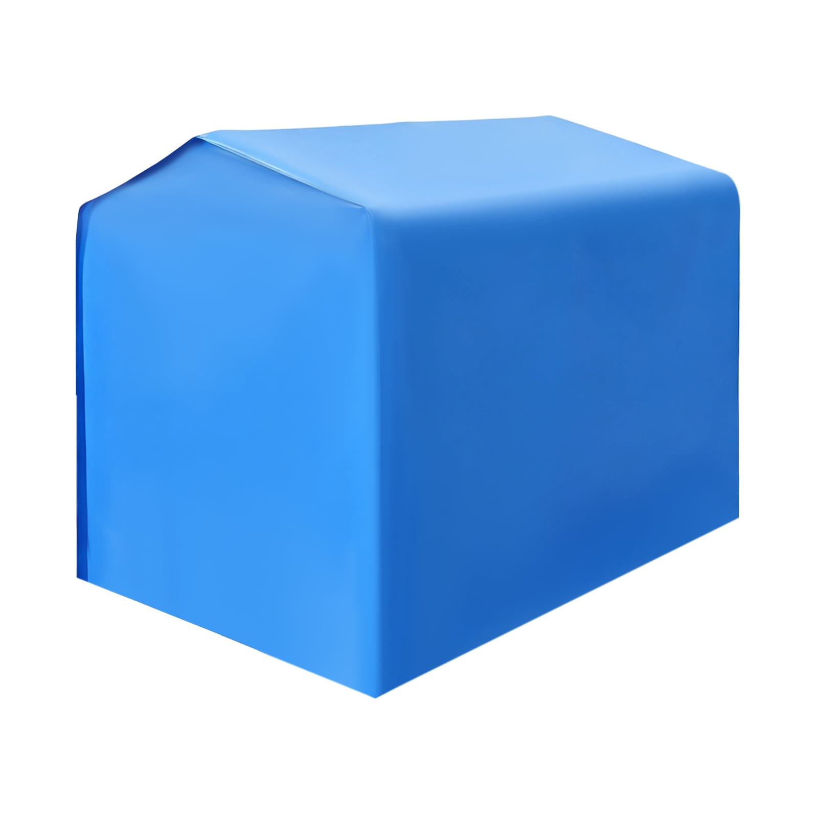 Blue Steel Frame PE Cloth 12x12x8 Foot Carport Rainproof and Dustproof Garage Multifunctional Storage Tent