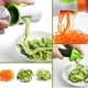 thumbnail image 5 of 2 Embudo Espiral Embutidora Vegetal ABS Acero Inoxidable Zanahoria Pepino Rebanador Mezclador Vegetal Espiral Cuchilla Cortador, 5 of 5