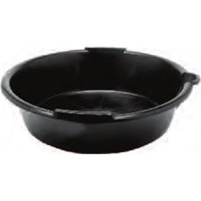 Hyper Tough 16 Quart Automotive Drain Pan – 420032HTMI – Black Oil Change Container-1201296