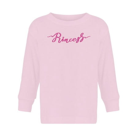 

Princess Quote Design . Long Sleeve Toddler s -Image by Shutterstock