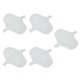 thumbnail image 5 of 5 uds compresas menstruales lavables compresas sanitarias reutilizables paño suave absorbente protectores de bragas azul, 5 of 14