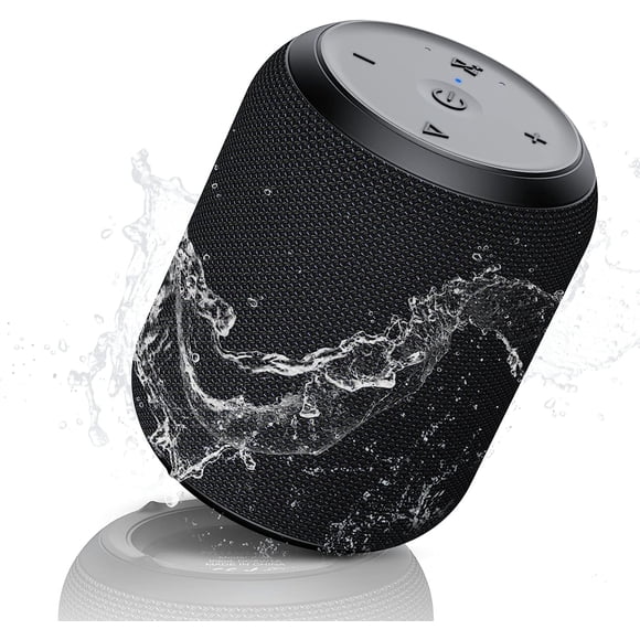 NOTABRICK Altavoces Bluetooth, Altavoces portátiles de 15 W Bluetooth inalámbrico V5.0 con sonido estéreo, graves extra activos, altavoz de ducha impermeable IPX6, doble emparejamiento, para fiesta, c