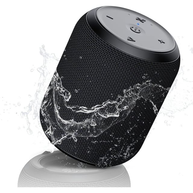 NOTABRICK Altavoces Bluetooth, Altavoces portátiles de 15 W Bluetooth inalámbrico V5.0 con sonido estéreo, graves extra activos, altavoz de ducha impermeable IPX6, doble emparejamiento, para fiesta, c
